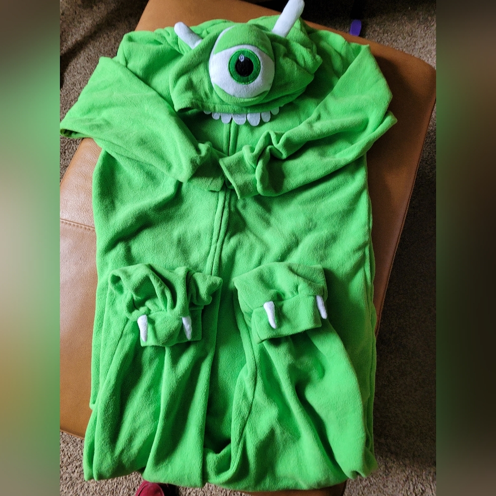 Disney Green Monsters Inc Onesie - Picture 3 of 5
